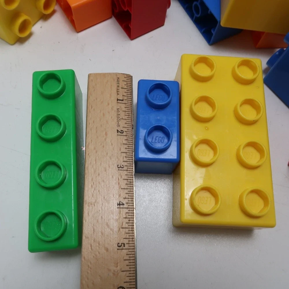 Lego Quatro Building Blocks Preschool Lot of 50+ Pieces Retired 2004